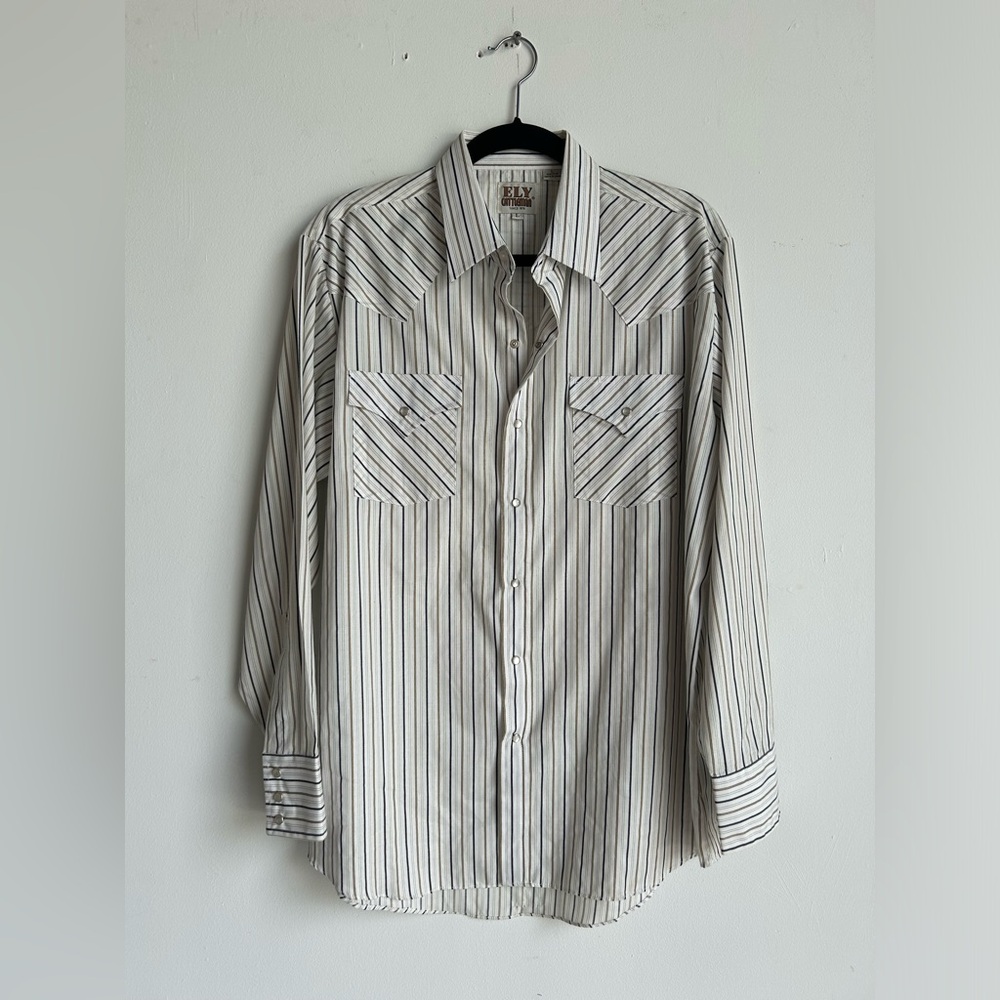 Pearl Snap Vintage Western Shirt